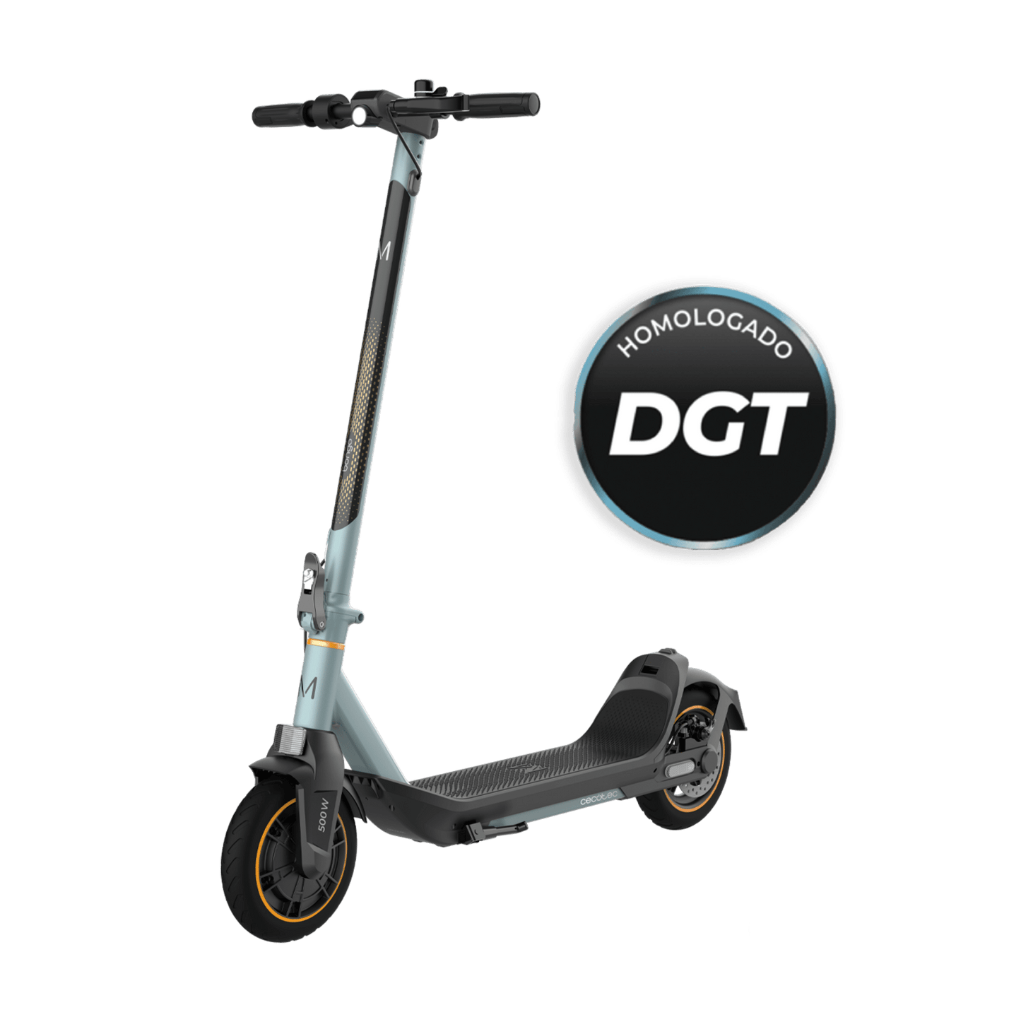 Cecotec Patinete Eléctrico Bongo M20 350W Nominal, 500W Máx, 20 Km Autonomía, Batería 5000 mAh