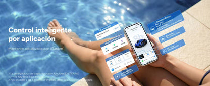 iGarden K60 robot limpiafondos de piscina sin cable automático