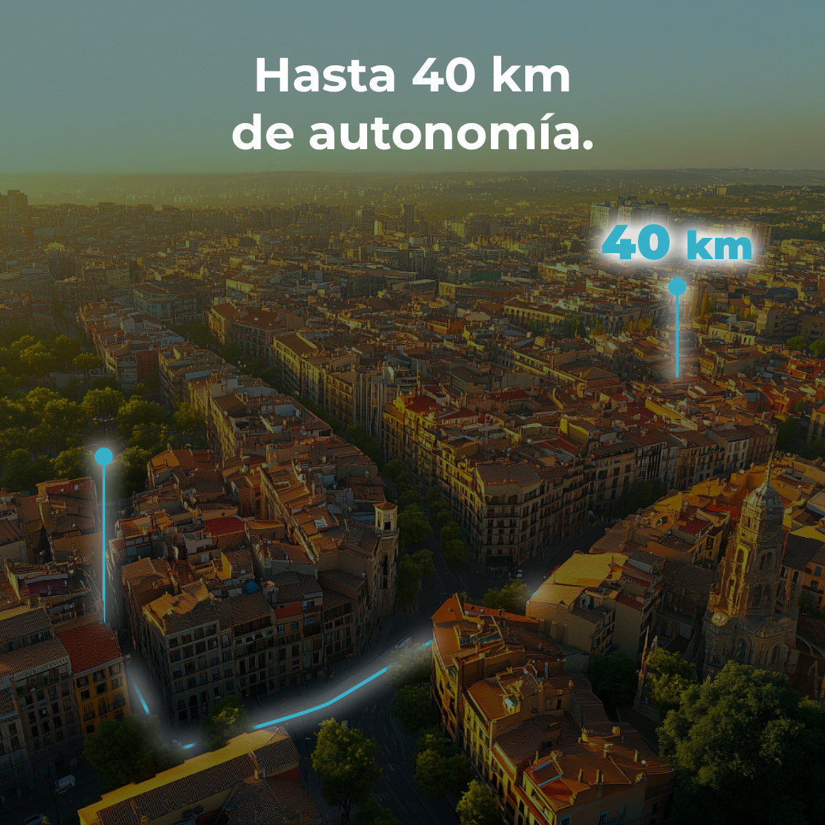 Cecotec Bongo G40 XXL Patinete Eléctrico 700 W Batería 360 Wh Conectado App Móvil