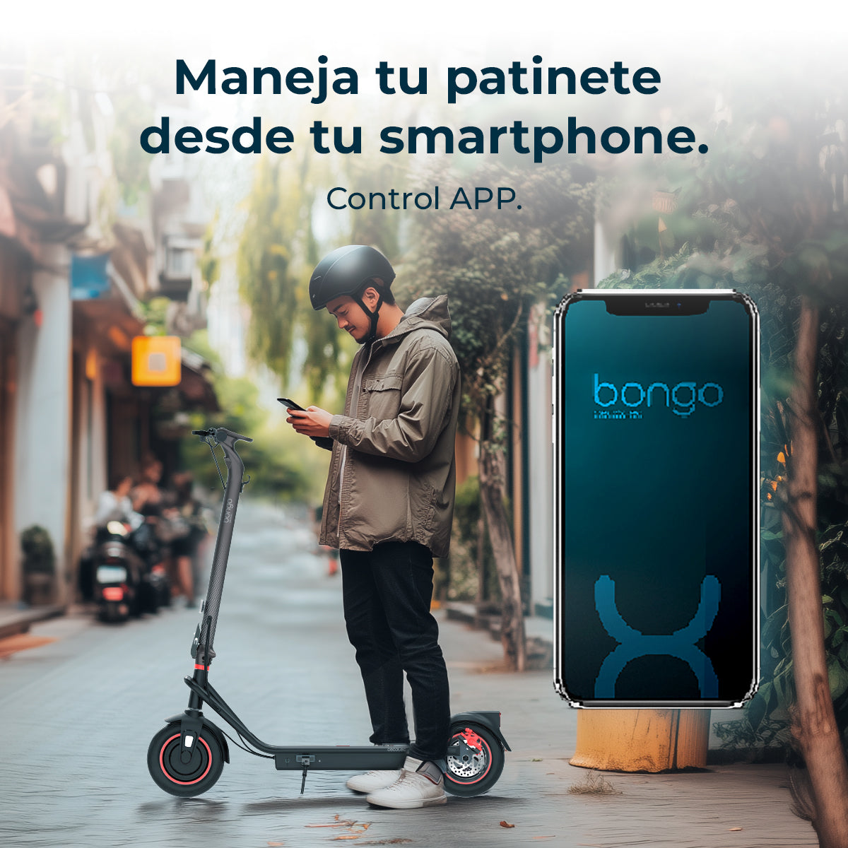 Cecotec Bongo G40 XXL Patinete Eléctrico 700 W Batería 360 Wh Conectado App Móvil
