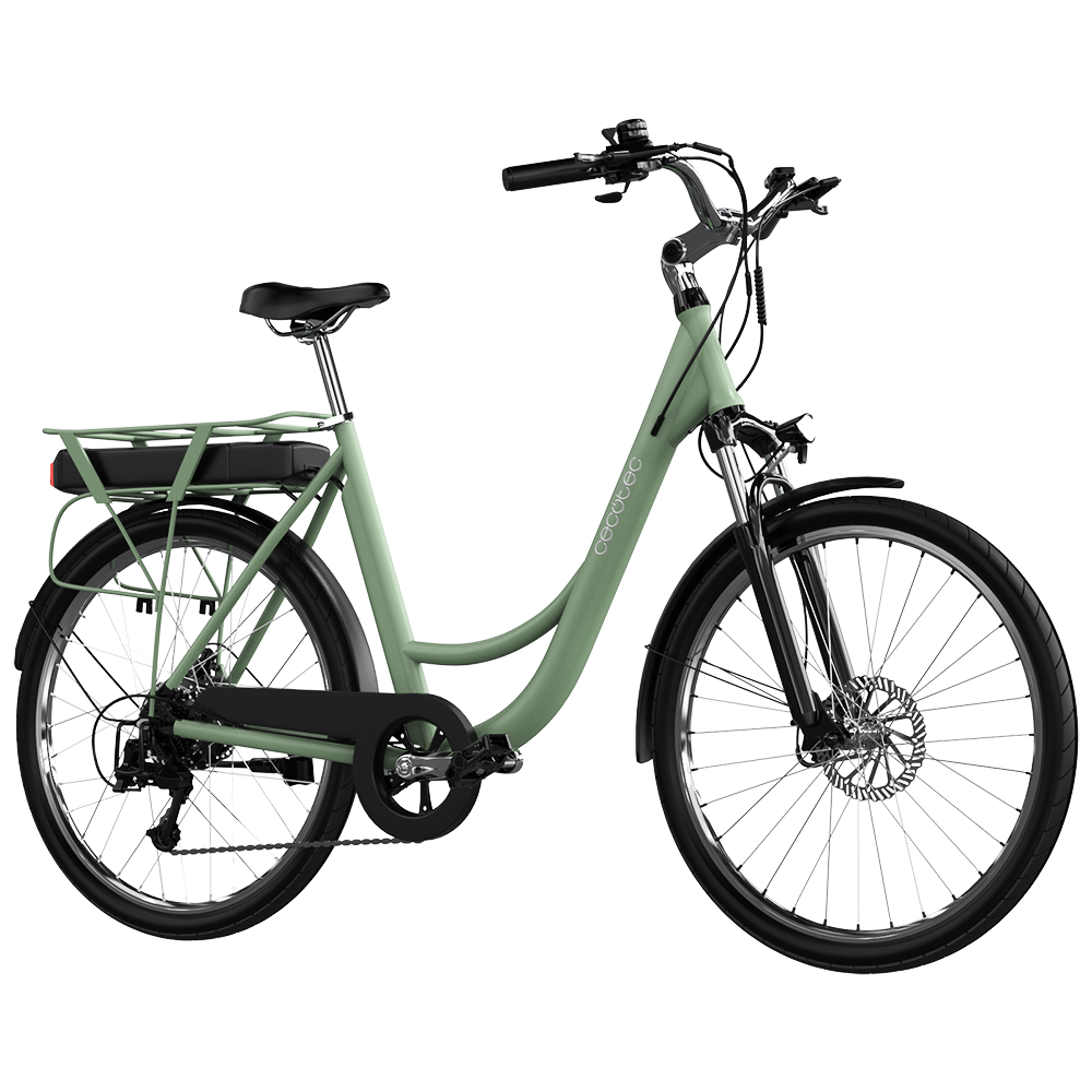 Cecotec Bicicleta Eléctrica Capital 28 Pulgadas 250 W Autonomía 80 Km Batería Desmontable 468 Wh