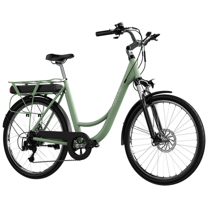 Cecotec Bicicleta Eléctrica Capital 28 Pulgadas 250 W Autonomía 80 Km Batería Desmontable 468 Wh