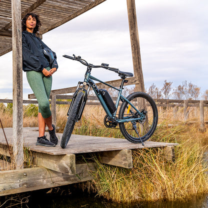 Cecotec Bicicleta Eléctrica e-Xplore 250W, 55 Km Autonomía, Velocidad Asistida 25 Km/h