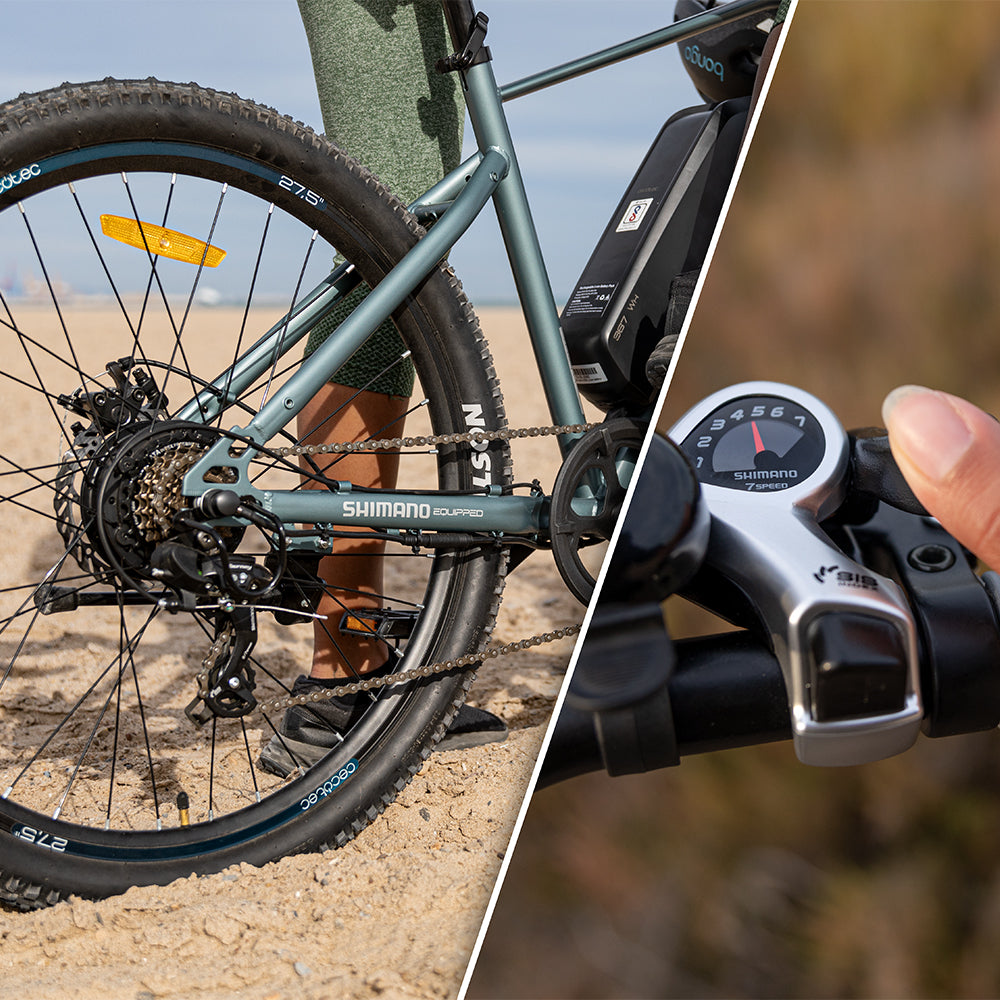 Cecotec Bicicleta Eléctrica e-Xplore 250W, 55 Km Autonomía, Velocidad Asistida 25 Km/h