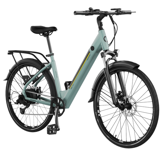 Cecotec Bicicleta Eléctrica Urban 250W Batería 460Wh 36V 12,8Ah Autonomía 90km Para Ciudad Y Campo