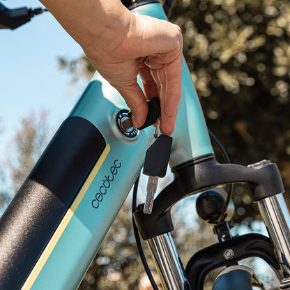 Cecotec Bicicleta Eléctrica Urban 250W Batería 460Wh 36V 12,8Ah Autonomía 90km Para Ciudad Y Campo