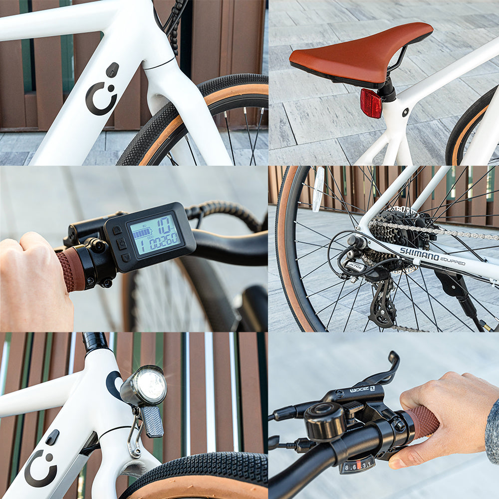 Cecotec Bicicleta Eléctrica Sprint 360Wh 250W 70km