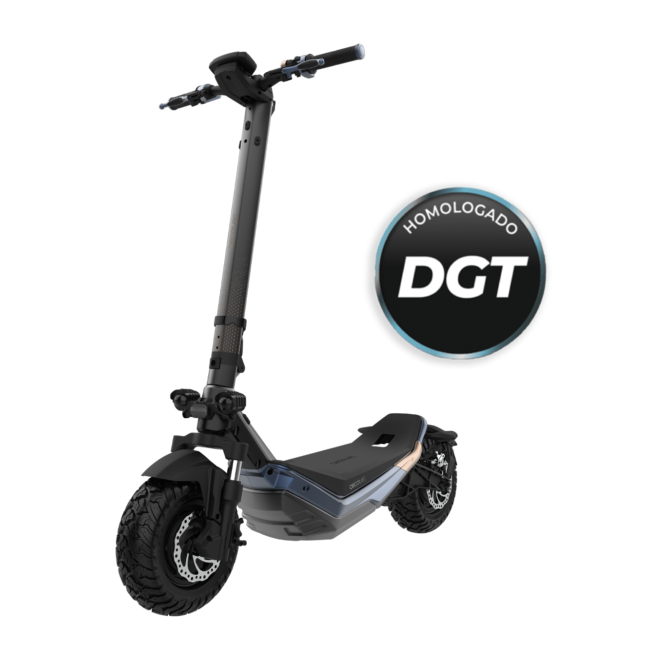 Cecotec Patinete Eléctrico Bongo Doble Z 75, 2200 W, Doble Motor, Batería 16000 mAh, Autonomía 75 km