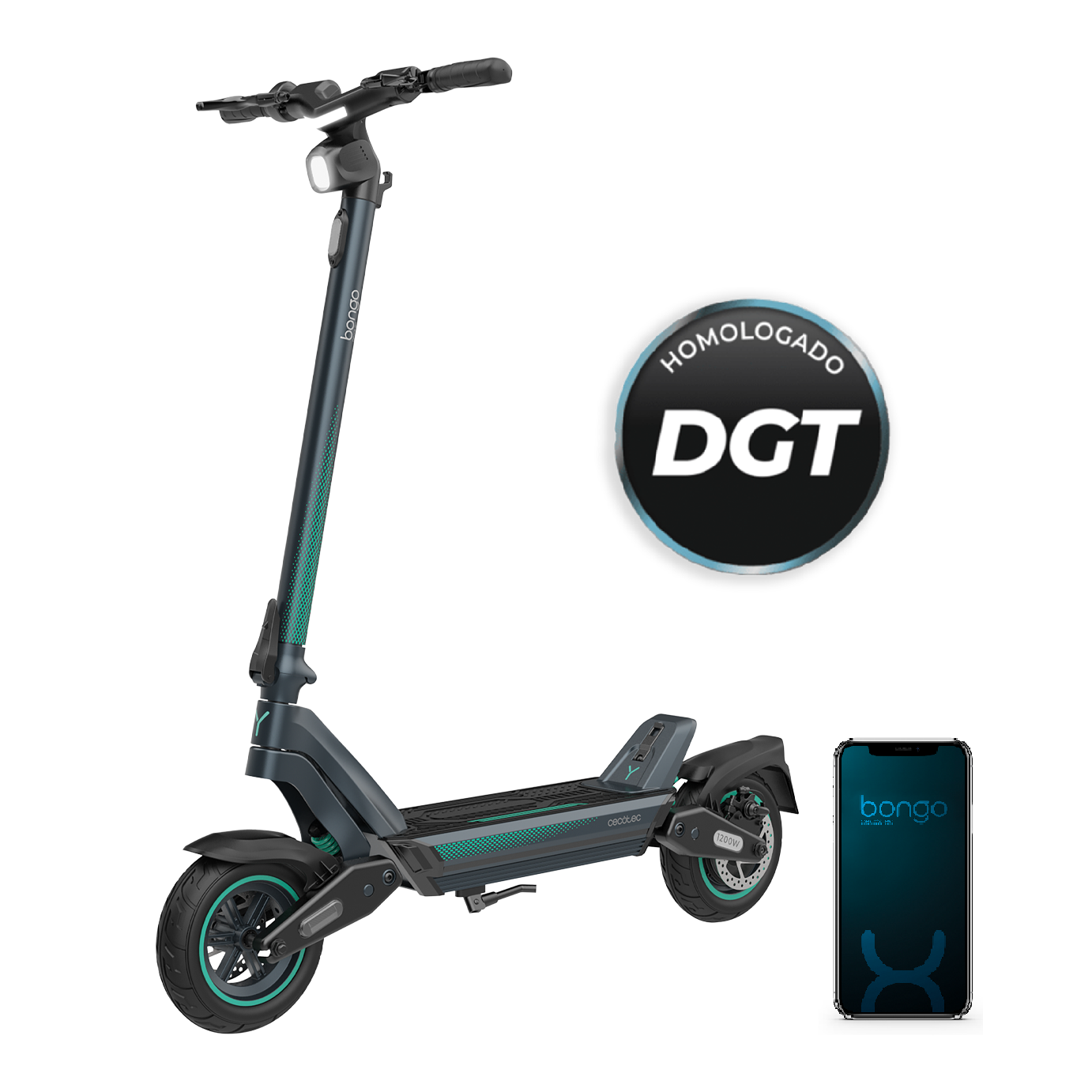 Cecotec Bongo Y65 Connected Patinete Eléctrico 1200 W Motor 500 W Nominal 48 V 13 Ah Pendiente 20 Por Ciento