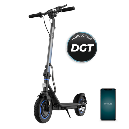 Cecotec Bongo D20 XL Patinete Eléctrico Conectado 300 W Pico 630 W Batería 180 Wh 36 V 20 Km