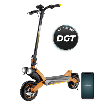 Cecotec Bongo V70 Conectado Patinete Eléctrico 1500 W Potente Tracción Trasera Con Pendientes Hasta 25 Por Ciento