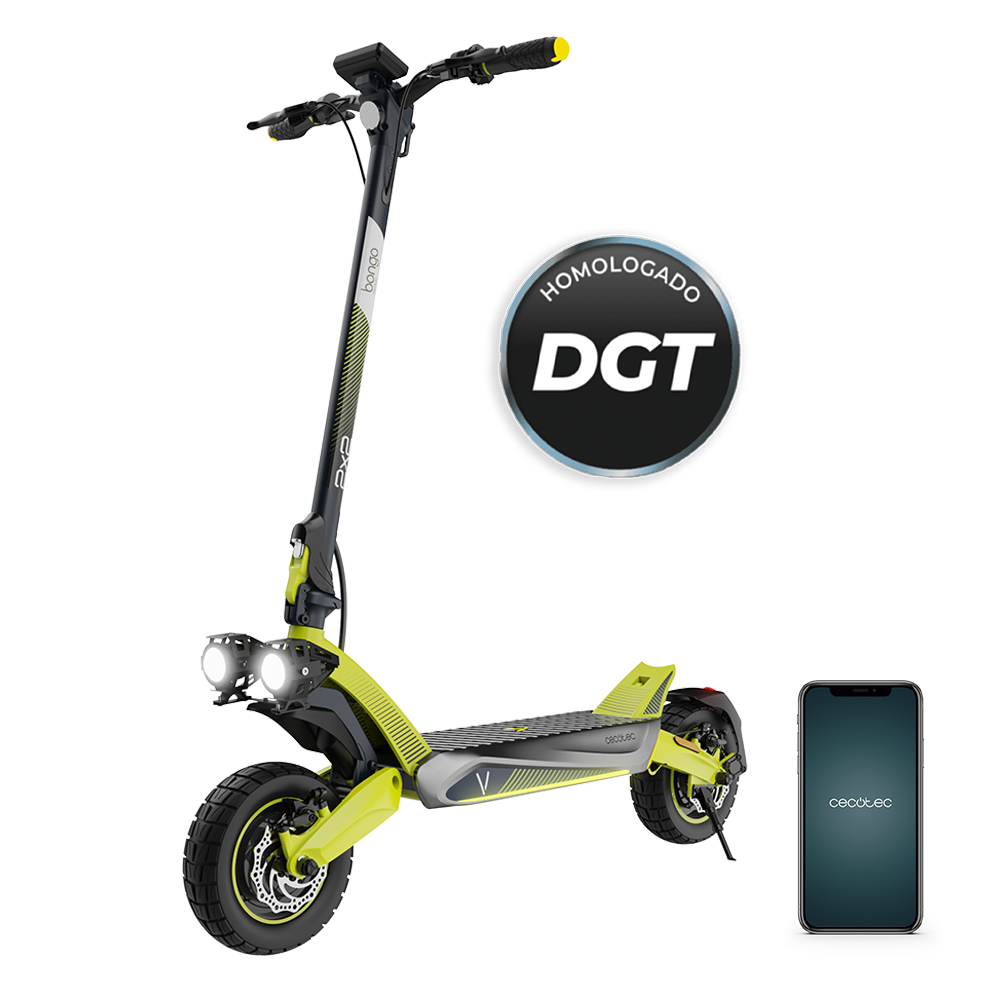 Cecotec Bongo V55 2x2 Patinete Eléctrico Con Doble Motor 800 W Y Tracción Superior