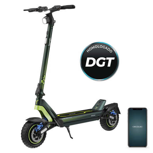 Cecotec Bongo Doble Y85 2x2 XXL Connected Patinete Eléctrico 2100 W Autonomía 85 km
