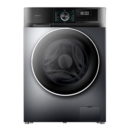 Cecotec Lavadora Bolero DressCode 7500 Inverter Acero A 7 kg 1400 rpm 16 Programas