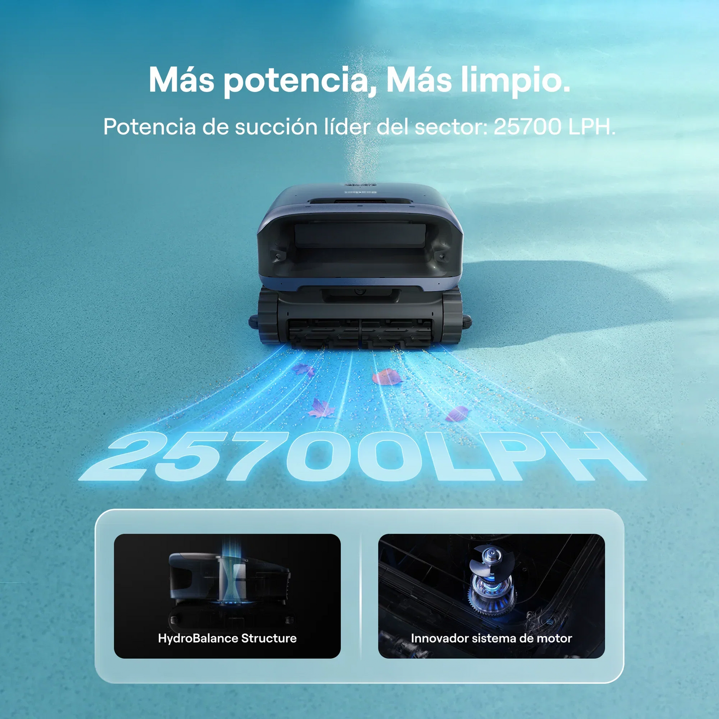 Beatbot Sora P7 Robot limpiafondos sin cable para piscina