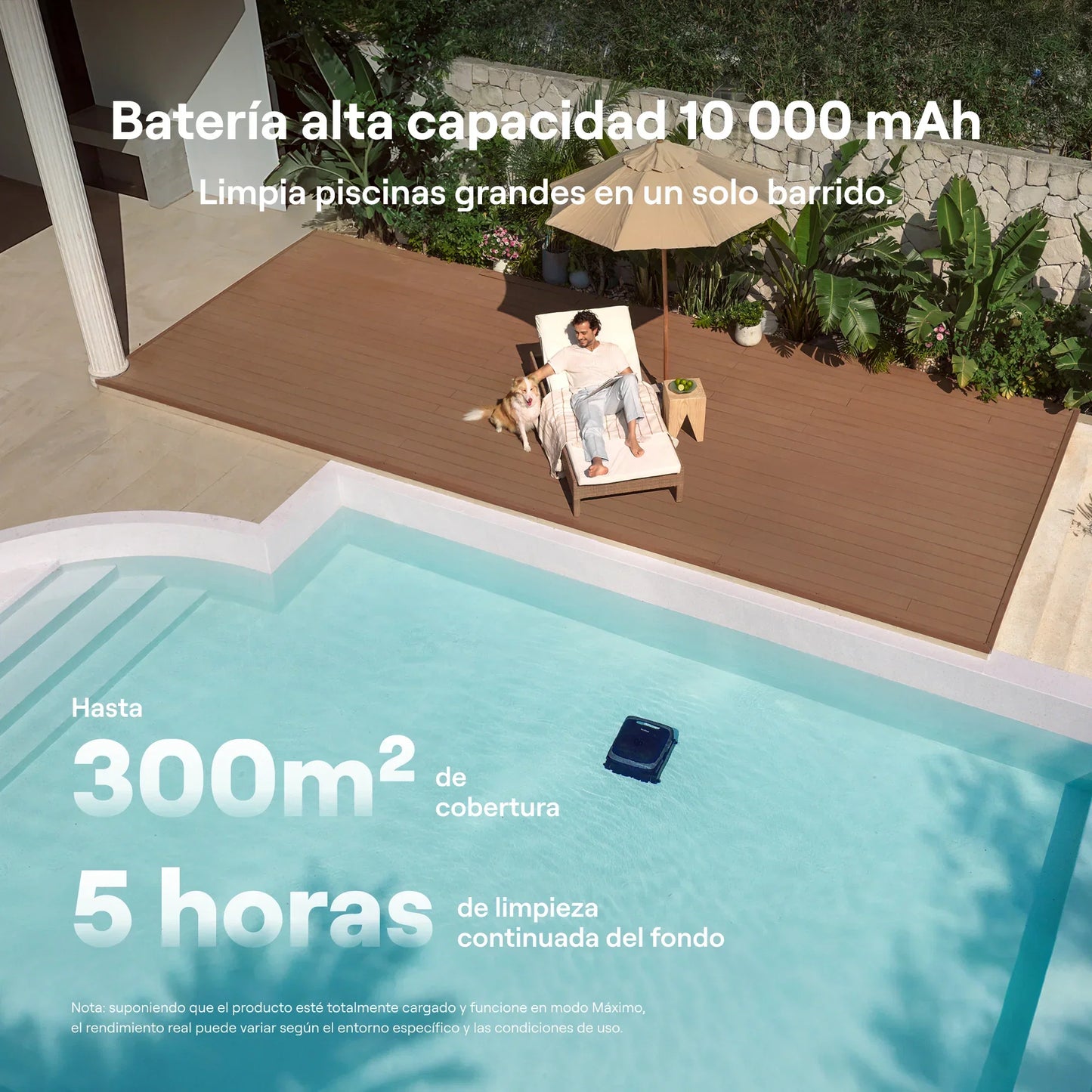 Beatbot Sora P7 Robot limpiafondos sin cable para piscina