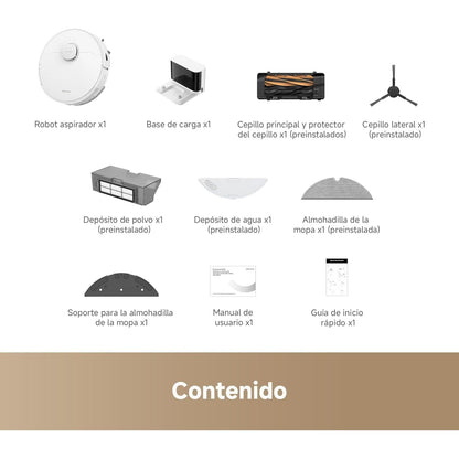Dreame – D20 robot aspirador blanco