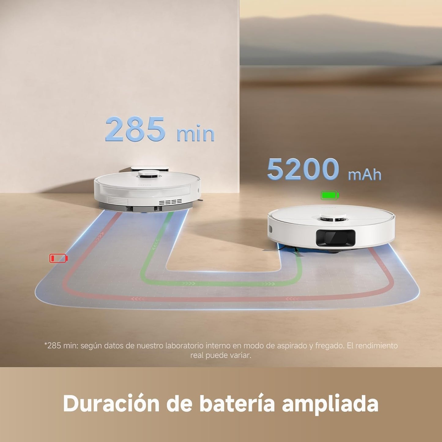 Dreame – D20 robot aspirador negro