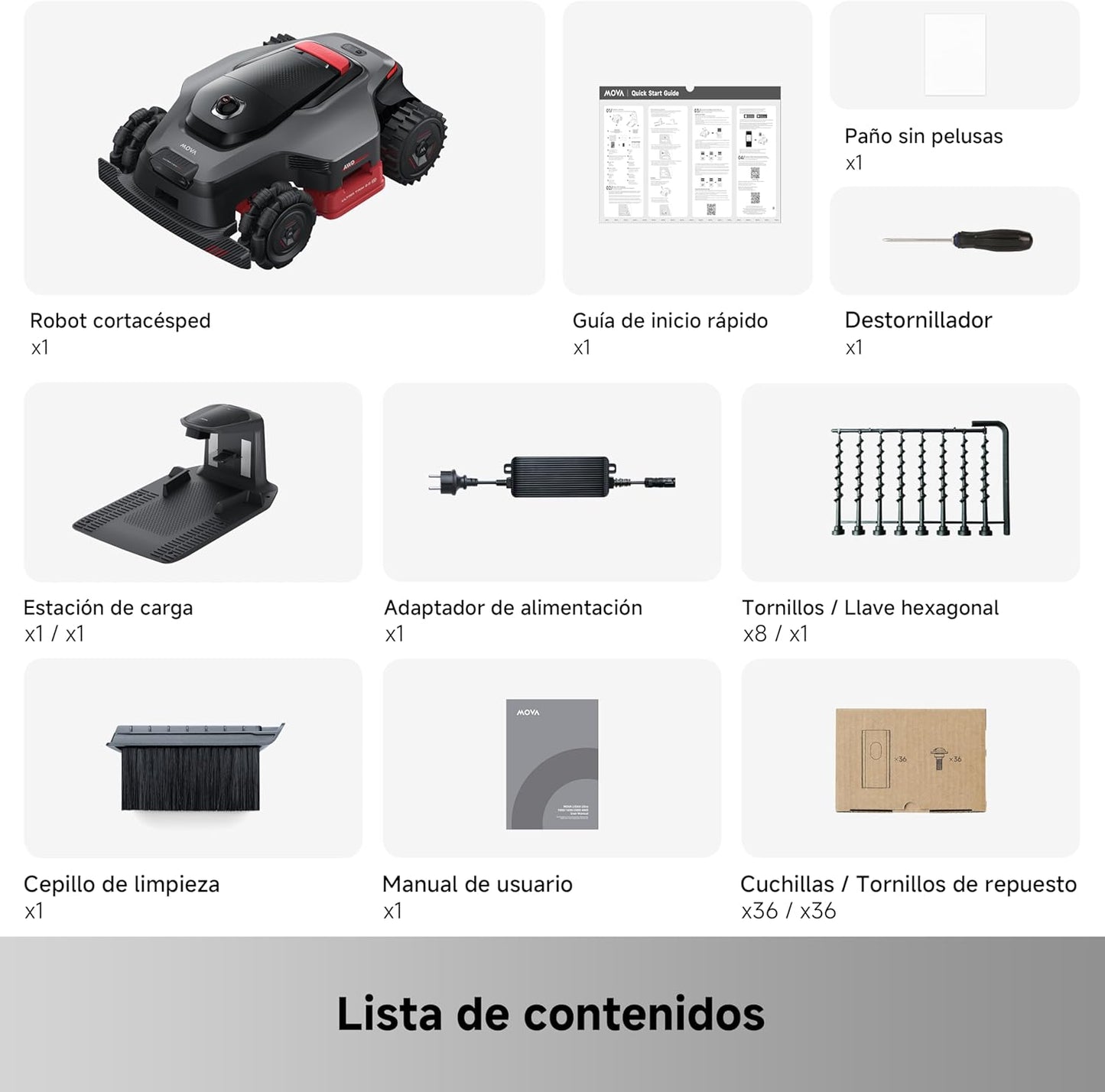 Mova – LiDAX Ultra 1000 robot cortacésped sin cable AWD