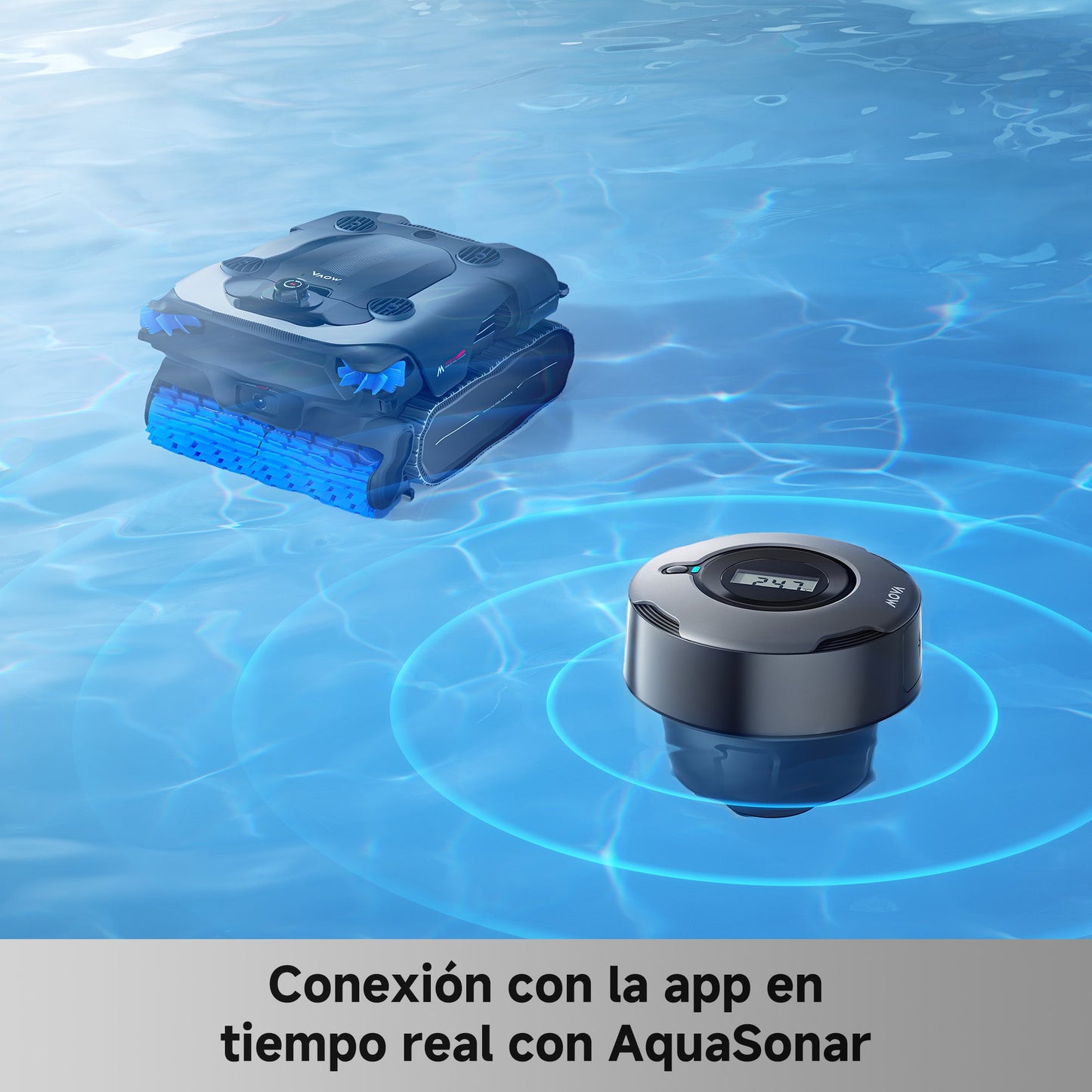 Mova - Rover X10 Robot Limpiafondos de piscina de batería sin cable