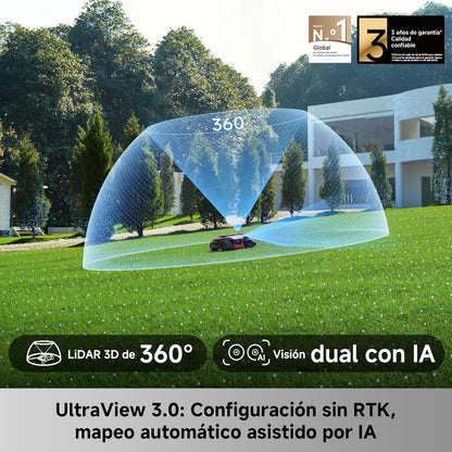 Mova – LiDAX Ultra 1000 robot cortacésped sin cable AWD