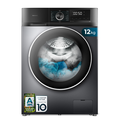 Cecotec Lavadora Bolero DressCode 12500 Inverter 12 kg
