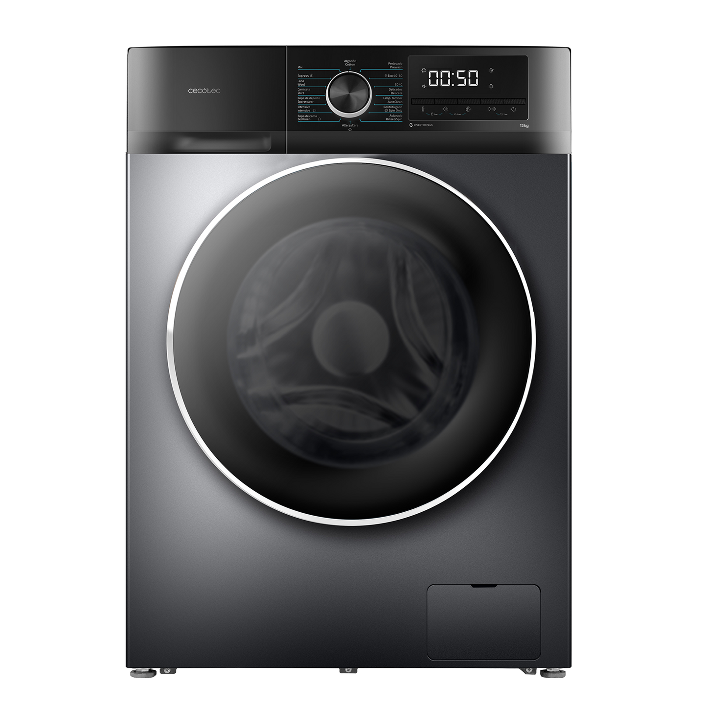 Cecotec Lavadora Bolero DressCode 12500 Inverter 12 kg