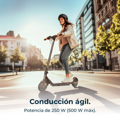 Cecotec Bongo D20E Connected Patinete Eléctrico 250 W (500 W Máx), Autonomía 20 Km