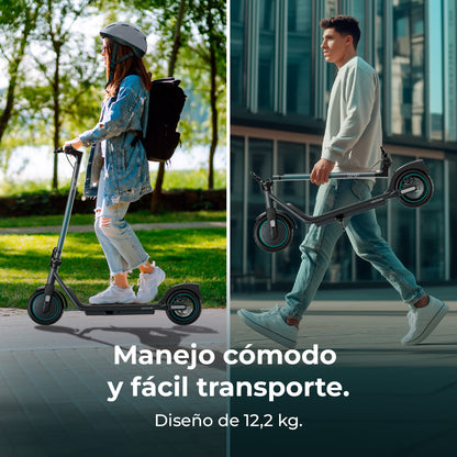Cecotec Bongo D20E Connected Patinete Eléctrico 250 W (500 W Máx), Autonomía 20 Km