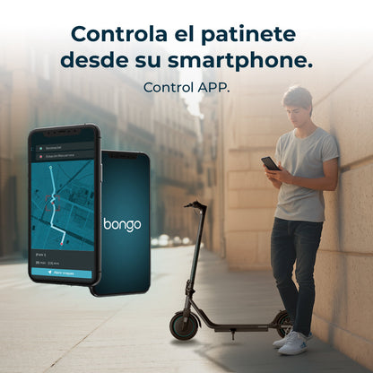 Cecotec Bongo D20E Connected Patinete Eléctrico 250 W (500 W Máx), Autonomía 20 Km