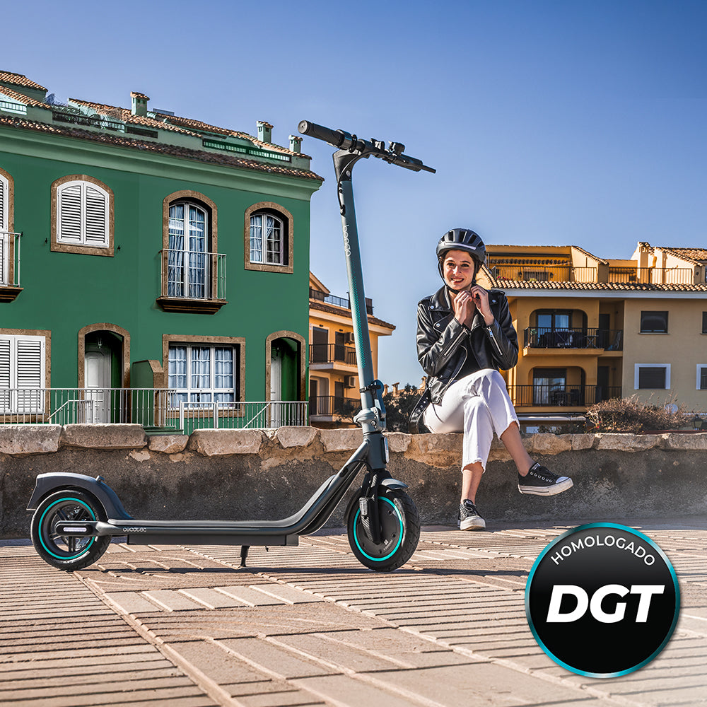 Cecotec Bongo D20E Connected Patinete Eléctrico 250 W (500 W Máx), Autonomía 20 Km