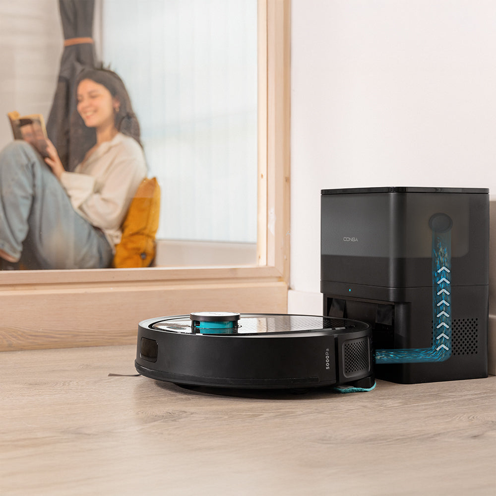Cecotec Conga 7690 Immortal Max Home M Robot Aspirador Con Navegación Láser Y 5000 Pa