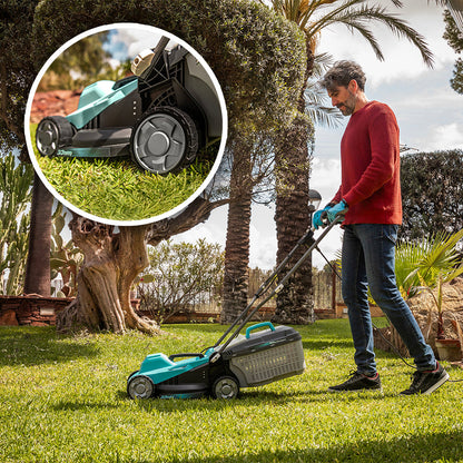 Cecotec Terrenator 330 Flex Cortacésped Eléctrico 1200 W 3450 RPM Ancho de Corte 33 cm Depósito 30 L
