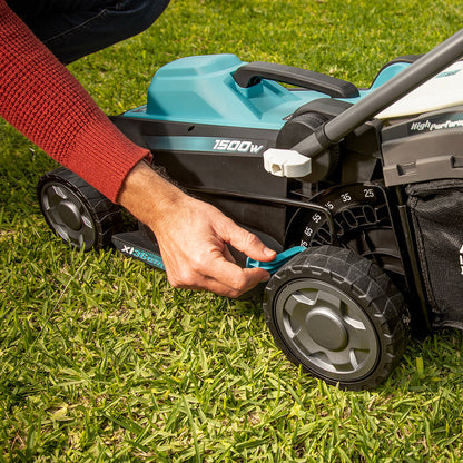 Cecotec Cortacésped Eléctrico Terrenator 360 Flex Z 1500 W Sistema Z Tech Altura Centralizada