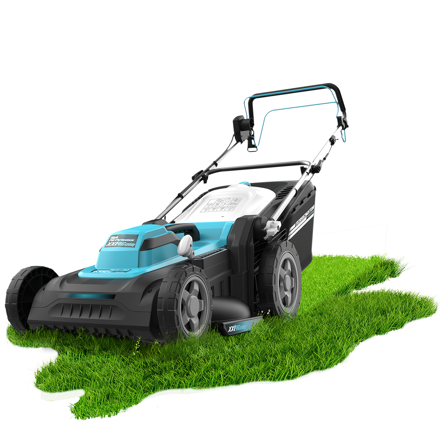 Cecotec Cortacésped Eléctrico Terrenator 460 Flex Z Auto 2000 W Propulsión Automática Para Facilitar Trabajos