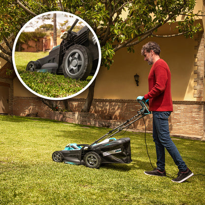Cecotec Cortacésped Eléctrico Terrenator 460 Flex Z Auto 2000 W Propulsión Automática Para Facilitar Trabajos