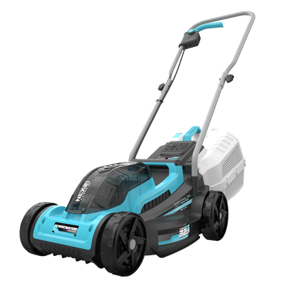 Cecotec Cortacésped de Batería Terrenator E1 Liberty con Motor Brushless y Ancho de Corte de 32 cm