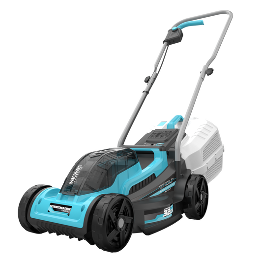 Cecotec Cortacésped de Batería Terrenator E1 Liberty con Motor Brushless y Ancho de Corte de 32 cm