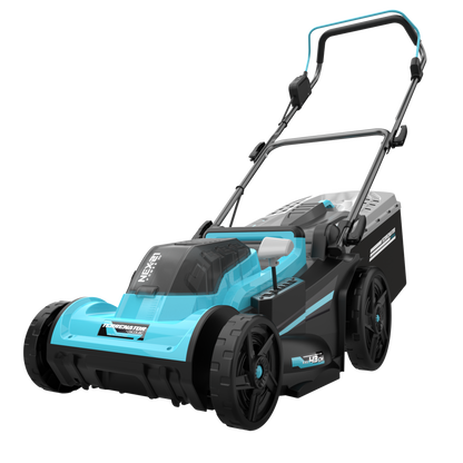 Cecotec Cortacésped de Batería Terrenator E7 Liberty Z Plus con Motor Brushless y 2 Baterías NEX21 4Ah