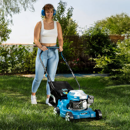 Cecotec Terrenator 2700.39 Cortacésped de Gasolina 127cc 2.1 kW 2 en 1 Recoger Césped