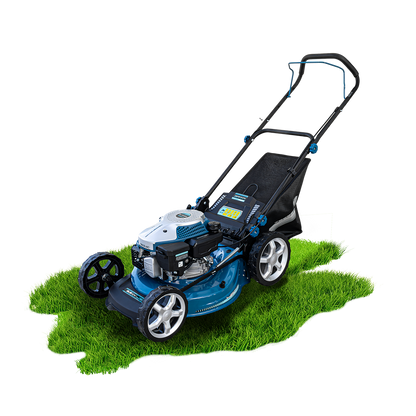 Cecotec Cortacésped de Gasolina Terrenator 3200 46 Z Total Motor 144 cc 2.4 kW 3.2 CV Altura Ztech