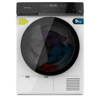 Cecotec Bolero DressCode Dry 9400 Inverter Secadora 9 kg Capacidad Clase C Eficiencia Energetica