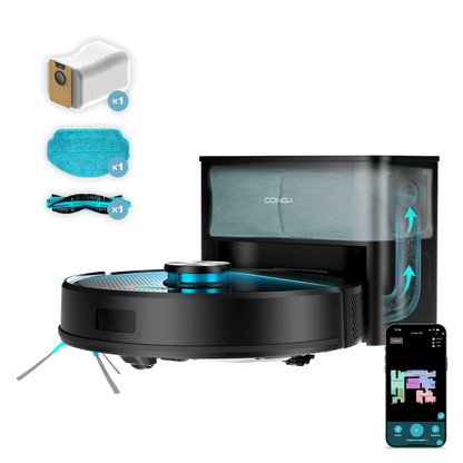 Cecotec Conga Y50 Robot Aspirador Láser