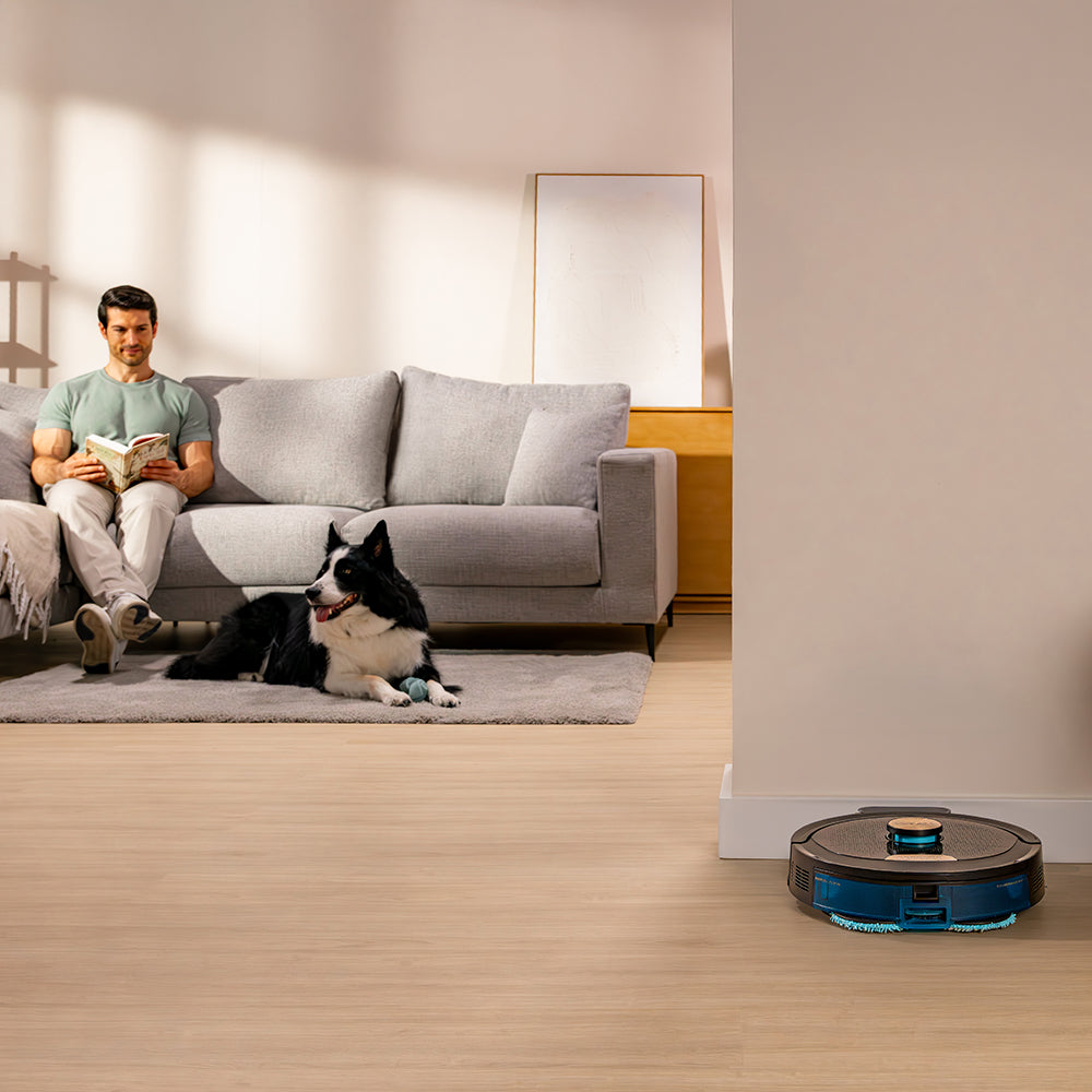 Cecotec Conga M100 Spin AI Robot Aspirador Con IA Láser Eye Y Navegación Precisa