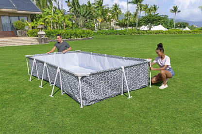 Bestway - Steel Pro piscina desmontable rectangular