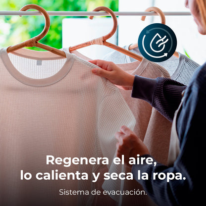 Cecotec Bolero DressCode Dry 7200V C Secadora 7 kg con Regeneración de Aire y Secado Rápido