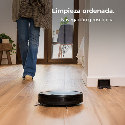 Cecotec Conga M10 Aqua Robot Aspirador 3000 Pa Navegación Giroscópica Hasta 150 Metros Cuadrados Batería 2000 mAh Mopa