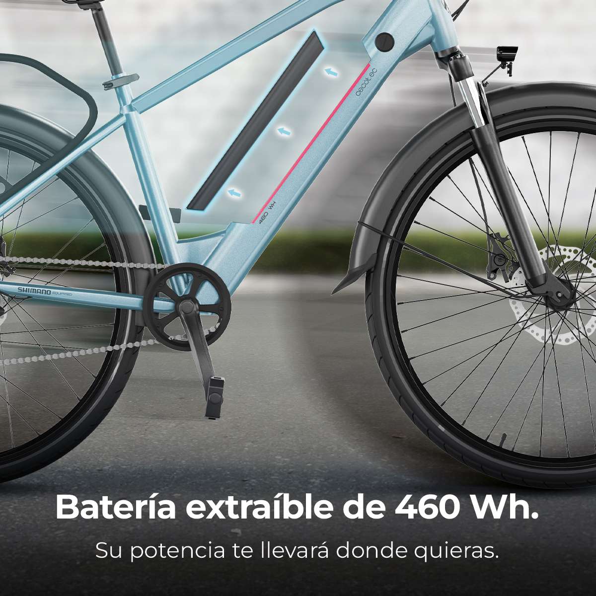Cecotec Urban Pro Bicicleta Eléctrica 250W 90 Km Autonomía