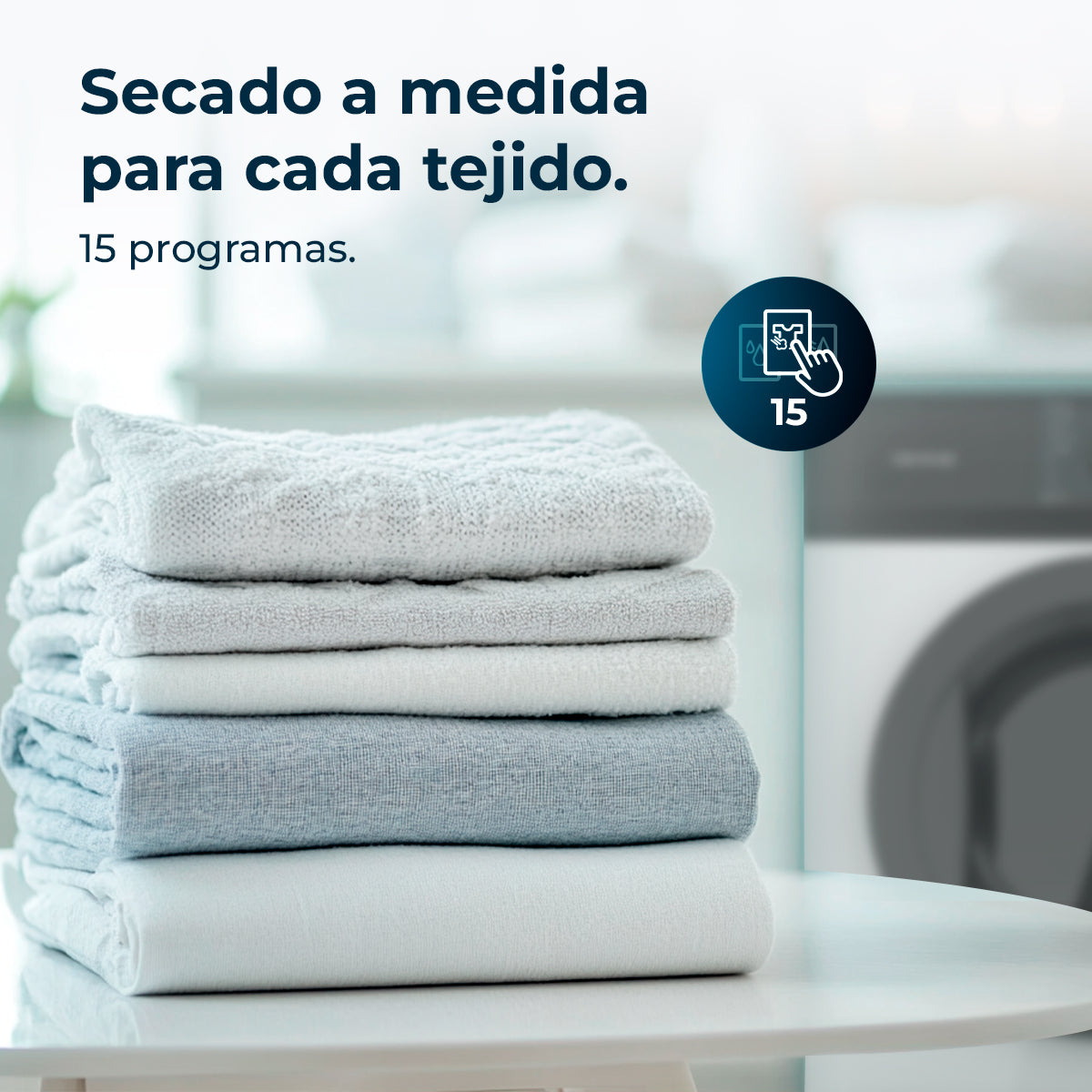 Cecotec Bolero DressCode Dry 7200V C Secadora 7 kg con Regeneración de Aire y Secado Rápido