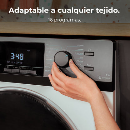 Cecotec Bolero Dresscode 7411 Inverter Lavadora 7 kg 1200 rpm 16 Programas Eficiencia Energética A